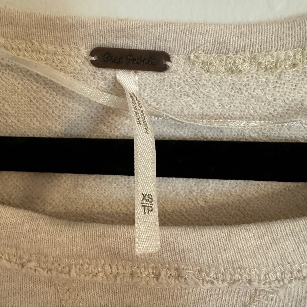 Free People Sinner sweatshirt women XS oversized